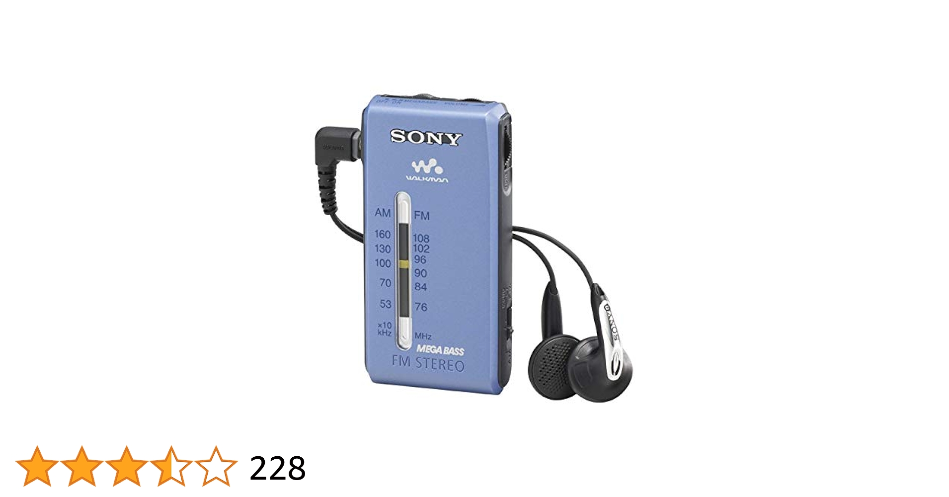 SONY ポケットラジオ FM/AMラジオ SRF-S86 Amazon.co.jp: SONY FMステレオ/AMポケッタブルラジオ ブルー